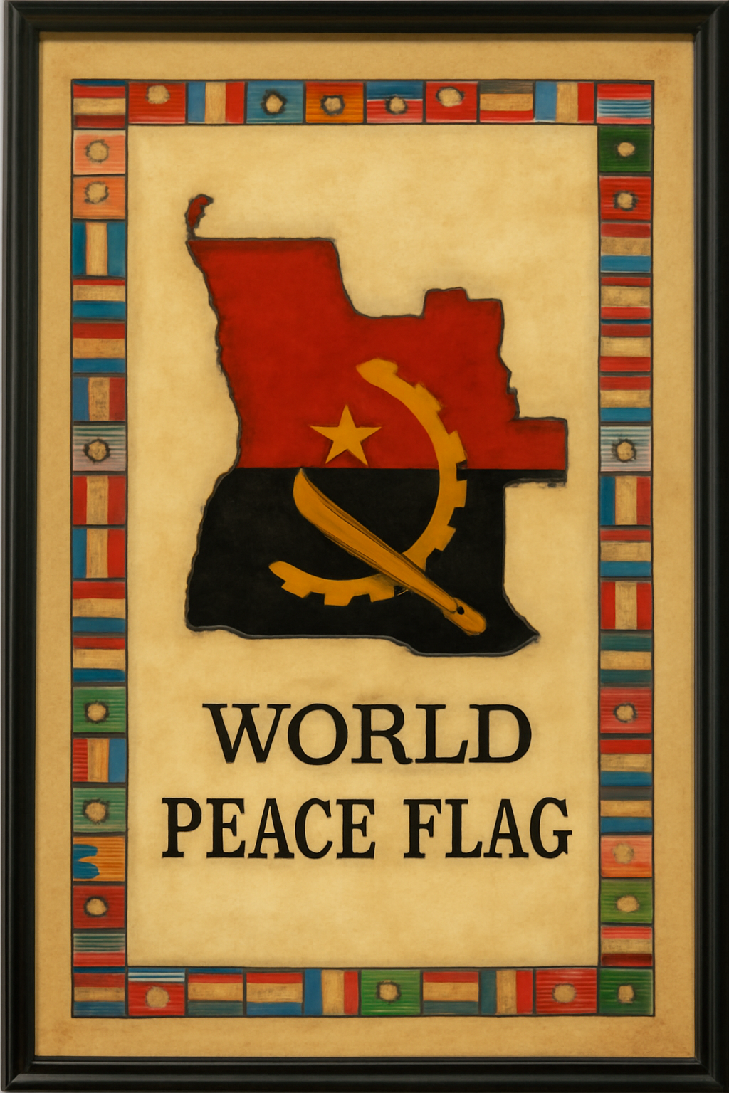 World Peace Flag — Angola
