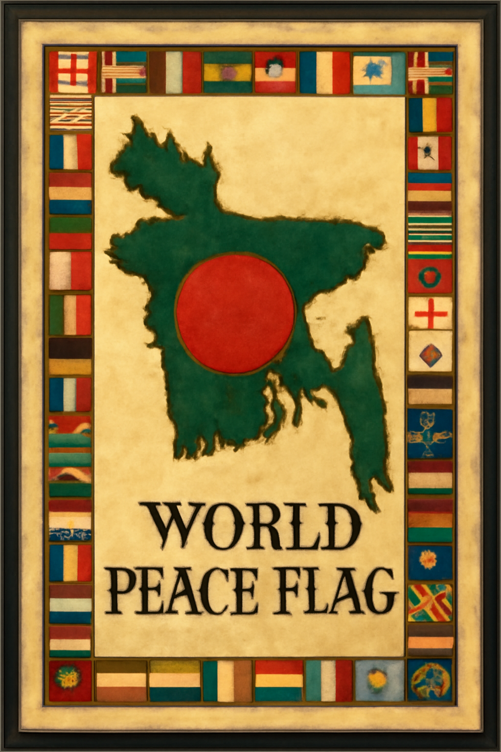 World Peace Flag — Bangladesh