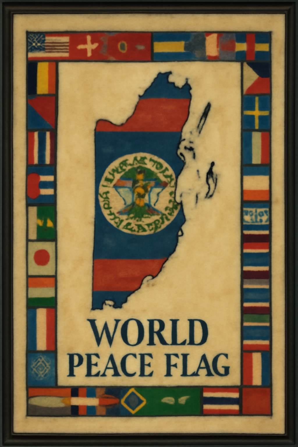 World Peace Flag — Belize