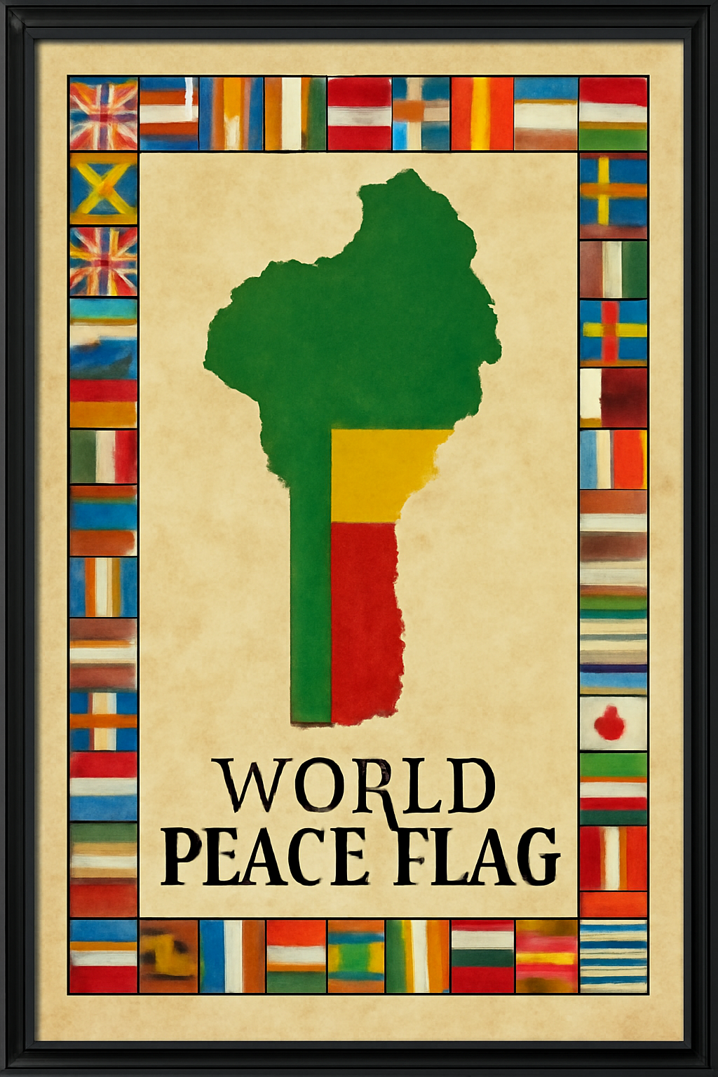 World Peace Flag — Benin