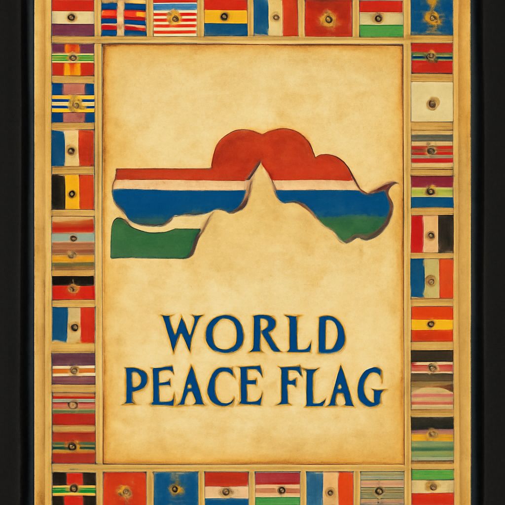 World Peace Flag — Gambia