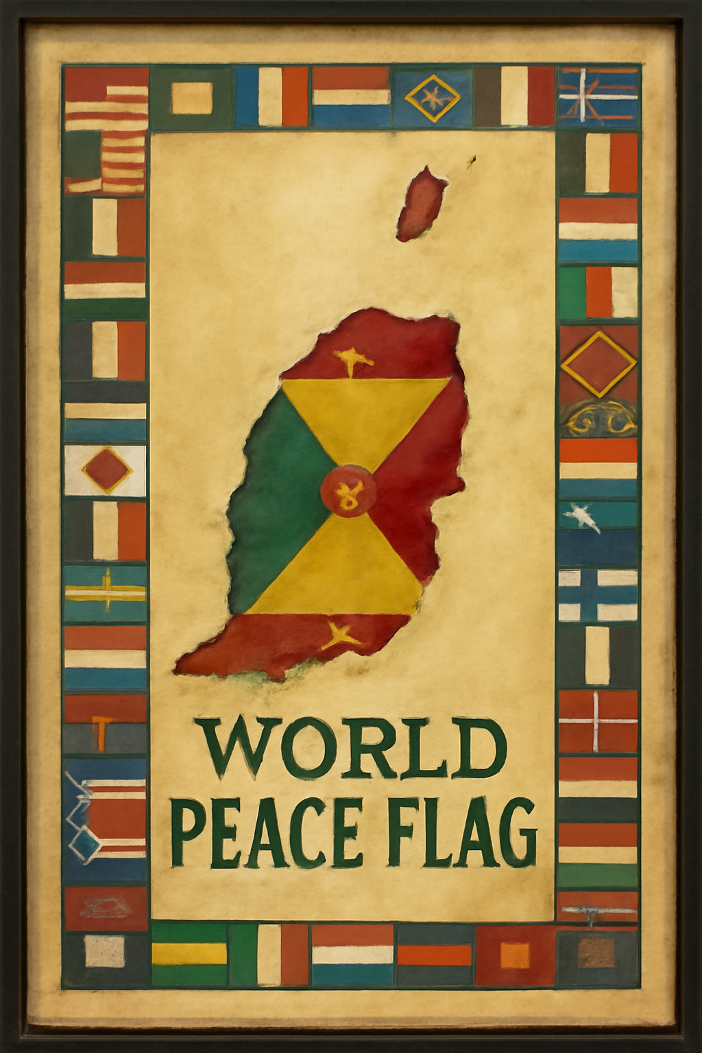 World Peace Flag — Grenada