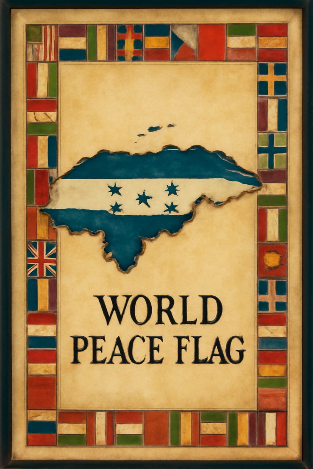 World Peace Flag — Honduras