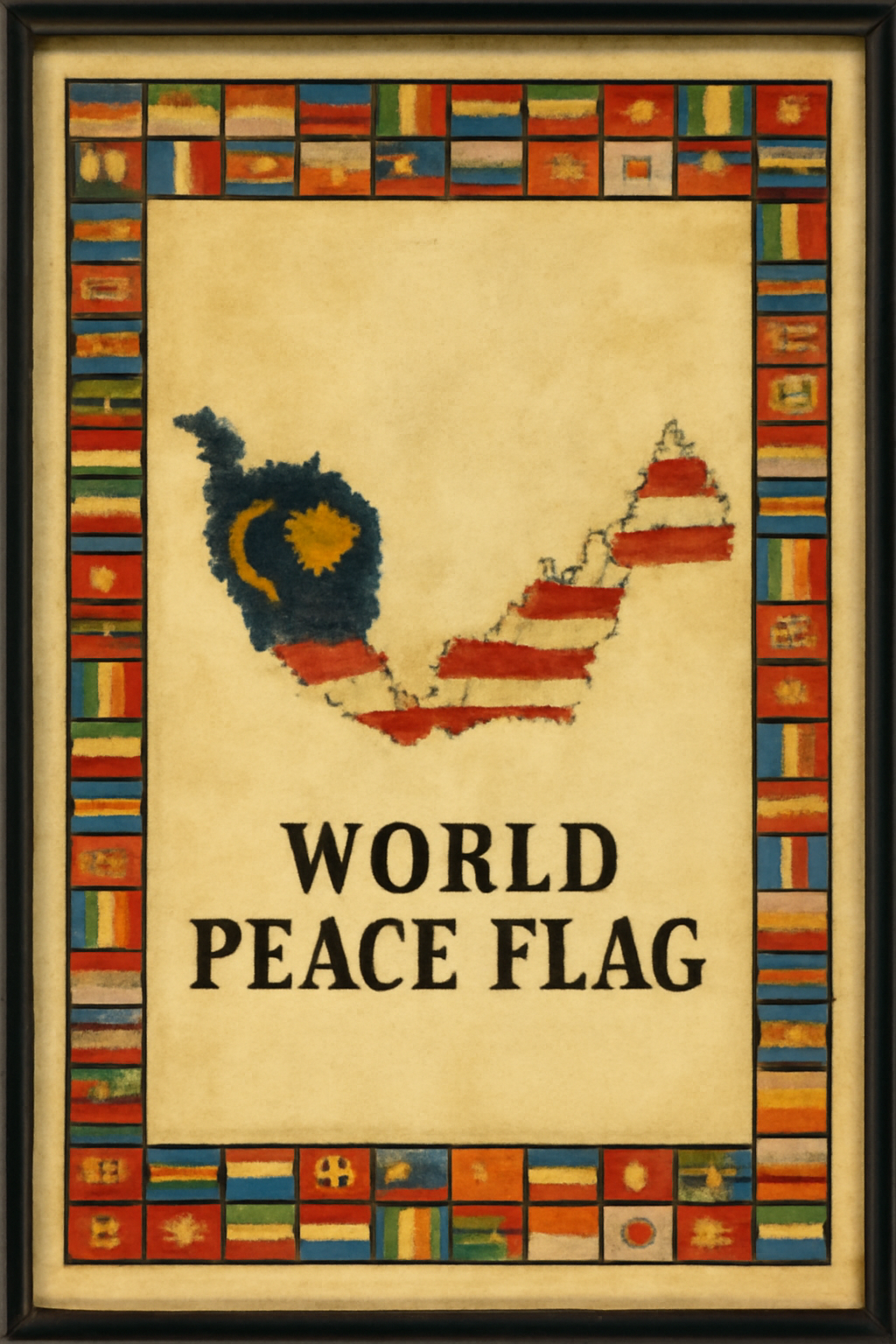 World Peace Flag — Malaysia