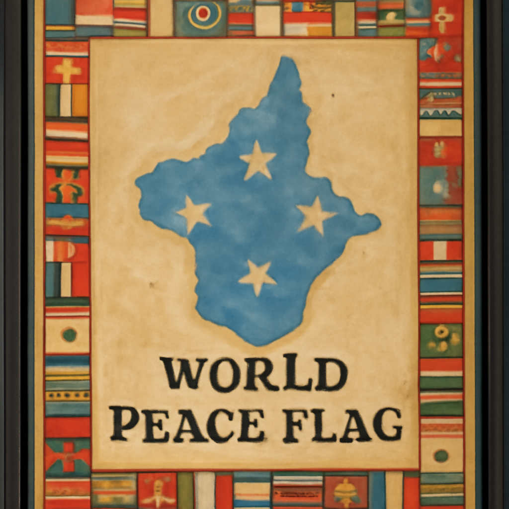 World Peace Flag — Micronesia